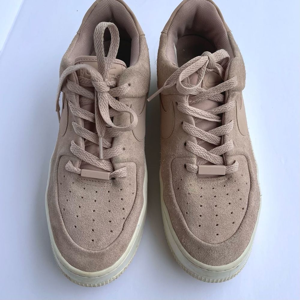 Nike Air Force 1 Sage Low Women’s Sz 10,5 US Particle Beige Pink Shoes AR 5339-2